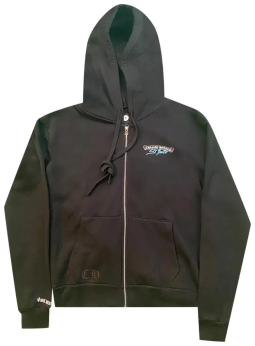 Chrome Hearts St. Barth Exclusive Zip Up Hoodie