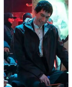 Adam Driver Megalopolis Black Hooded Jacket