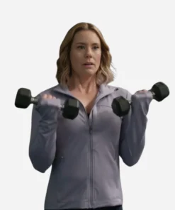 Ashley Williams Jingle Bell Run Zip Up Jacket