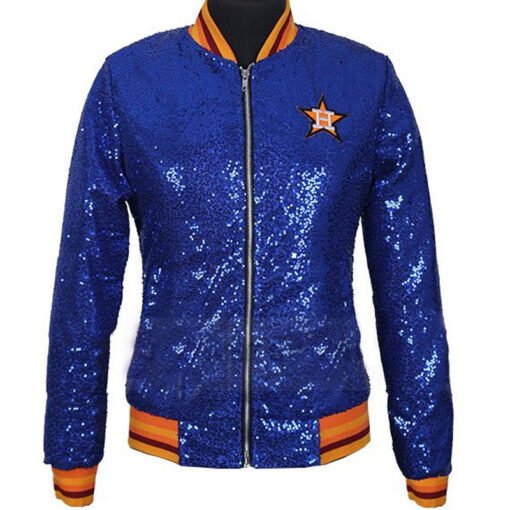 Astros Sequin Jacket