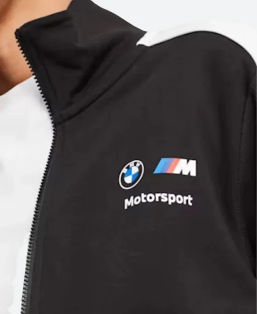 BMW Motorsport MT7+ Racing Black Jacket - Image 4