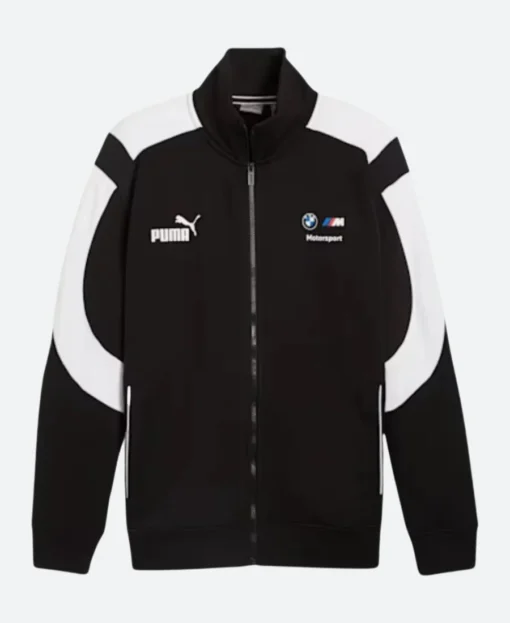 BMW Motorsport MT7+ Racing Black Jacket - Image 2