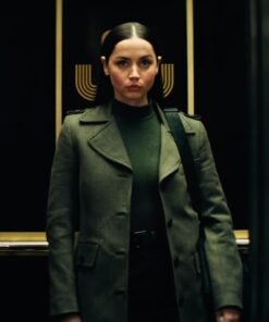Ana de Armas Ballerina 2025 Coat