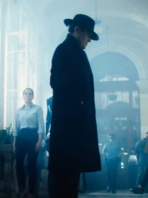 Ian McShane Ballerina 2025 Black Coat