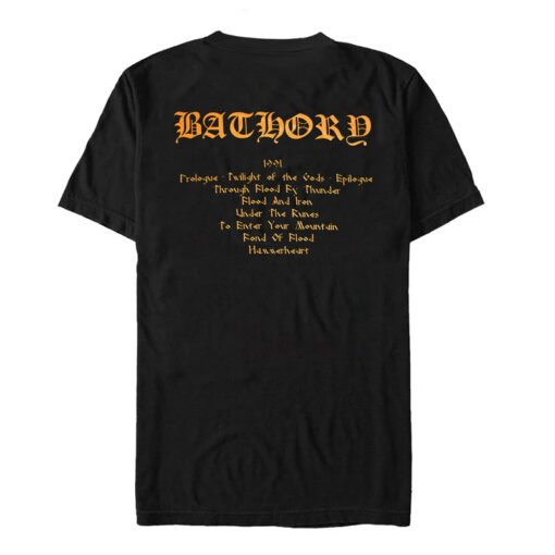 Bathory Twilight Of The Gods T-Shirt - Image 2