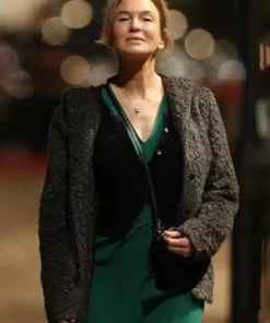 Bridget Jones: Mad About The Boy Renée Zellweger Grey Coat