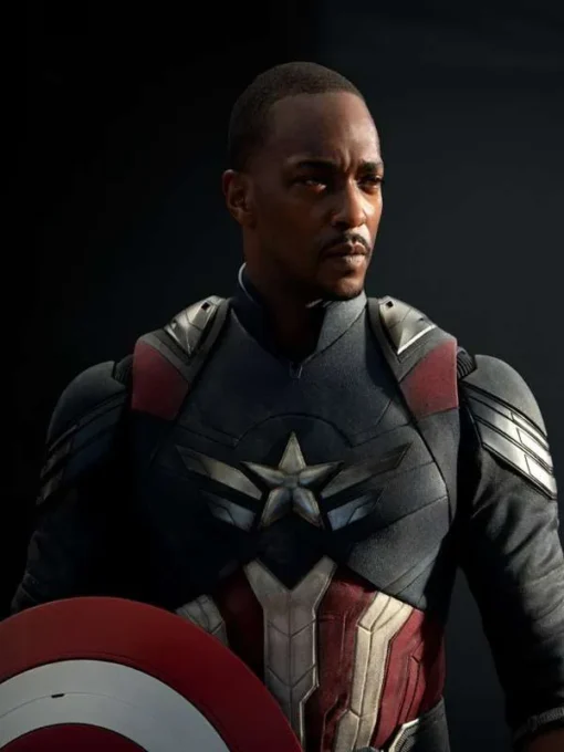 Sam Wilson Captain America Brave New World 2025 Costume Jacket