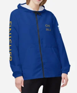 Chicago Marathon Finisher Windbreaker Track Jacket