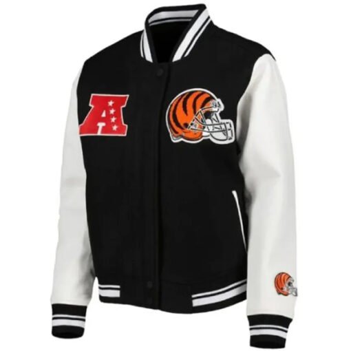 Cincinnati Bengals Varsity Jacket - Image 3