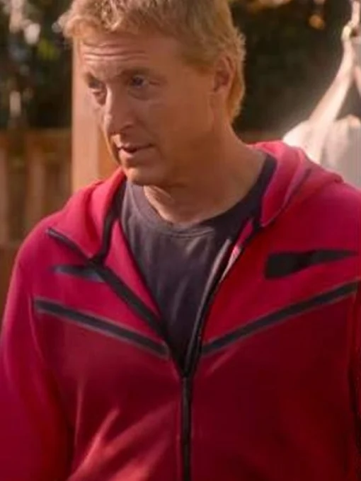 Cobra Kai Johnny Lawrence Red Hoodie - Image 2