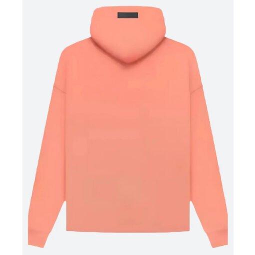 Coral Essentials Fear Of God Hoodie - Image 2