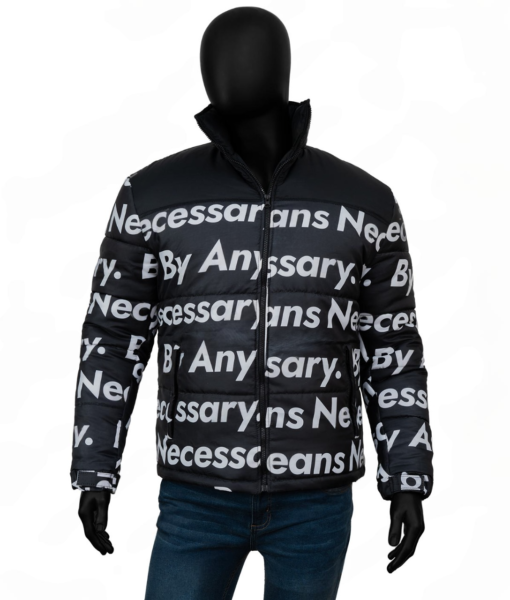 Goku Drip Puffer Jacket - Image 3