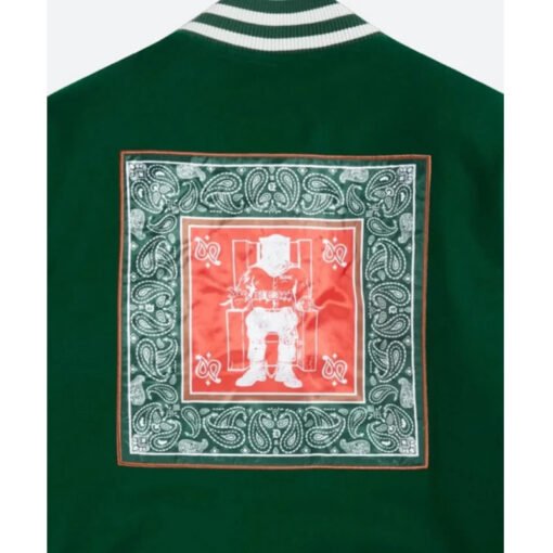 Death Row Records Snoop Dogg Varsity Jacket - Image 6