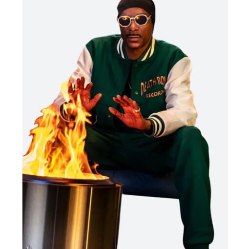 Death Row Records Snoop Dogg Varsity Jacket - Image 3