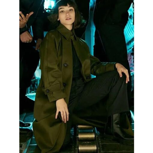 Diana Cavalieri Citadel Diana Green Trench Coat