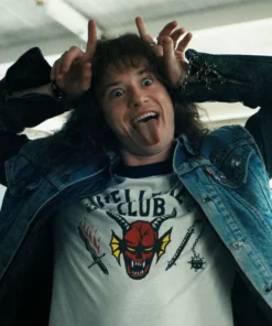 Stranger Things Eddie Munson Denim Vest