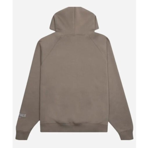 Essentials Brown Hoodie - Image 2