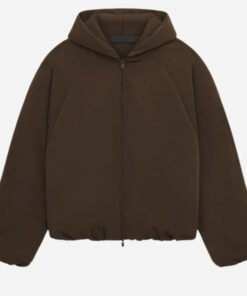 Essentials Military Hooded Bomber Jacket
