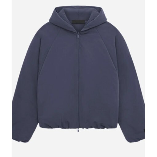 Essentials Military Hooded Bomber Jacket - Image 2