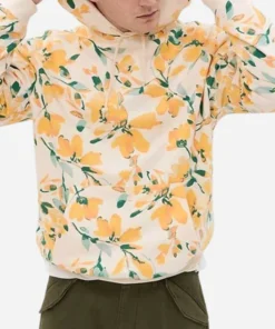 Gap × Love Shack Fancy Floral Cropped Hoodie