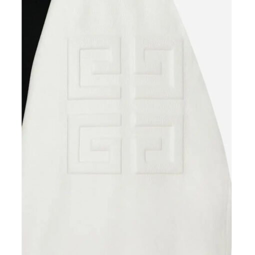 Givenchy Cropped Varsity Black Jacket - Image 2