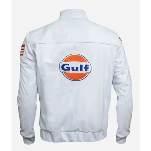 Grand Prix Steve McQueen Leather Jacket - Image 5