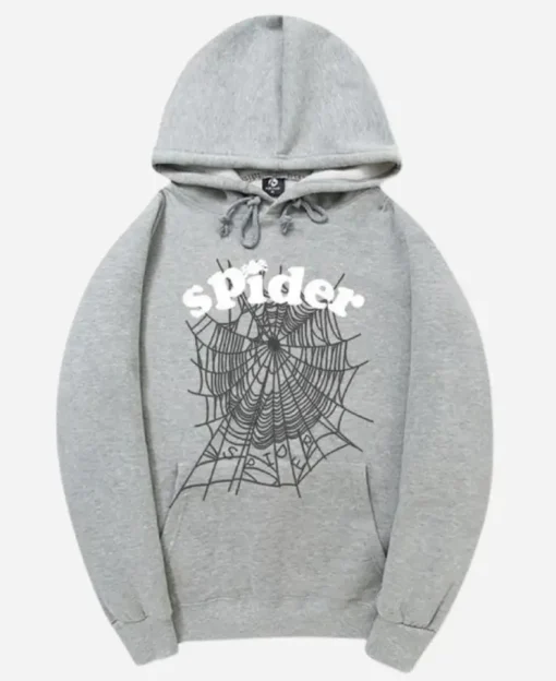 Grey Spider Hoodie