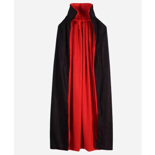 Halloween Dracula Black Cloak - Image 2