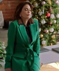 How To Fall In Love By Christmas Teri Hatcher Green Blazer