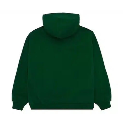 Hunter Green Sp5der Web Hoodie - Image 2