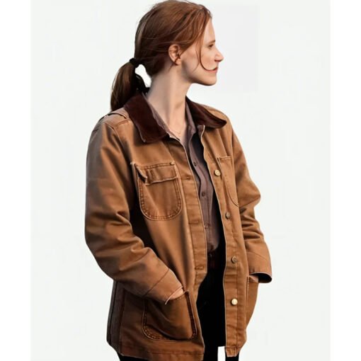 Jessica Chastain Interstellar Cotton Jacket - Image 2