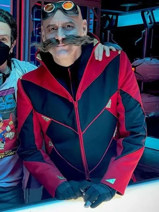 Jim Carrey Sonic the Hedgehog 3 Costume Coat