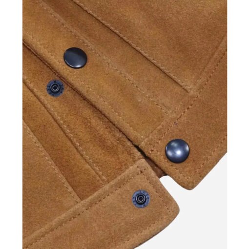 Jimmy Hurdstrom Yellowstone Suede Leather Jacket - Image 5