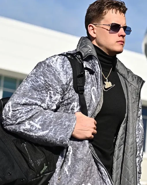 Joe Burrow Fur Coat - Image 6