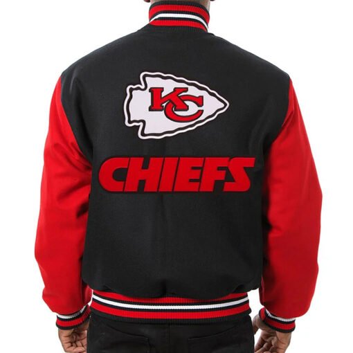 Kansas City Chiefs Varsity Wool Jacket - Image 2