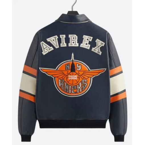Kith & AVIREX NY Knicks Bomber Jacket - Image 2
