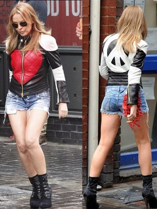 Kylie Minogue Red Heart Jacket - Image 3