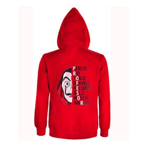 La Casa De Papel Money Heist Hoodie - Image 2
