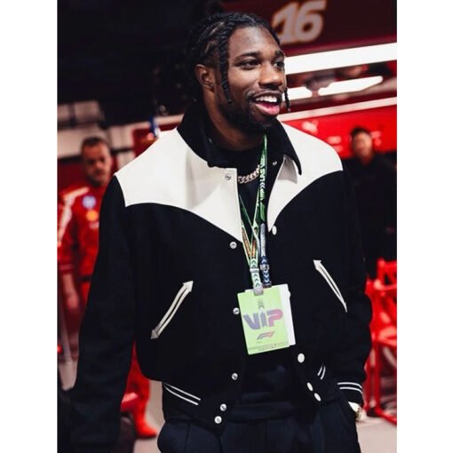 Las Vegas GP Noah Lyles Varsity Jacket - Image 2