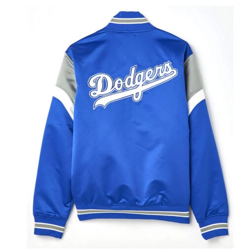 Los Angeles Dodgers Heavyweight Satin Jacket - Image 2