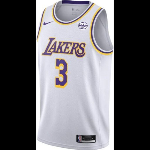 Los Angeles Lakers Anthony Davis White Jersey