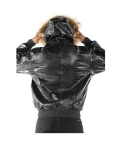 Men Pelle Pelle Nile Black Leather Jacket