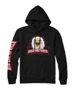 Men’s Black Eagle Fang Karate Hoodie