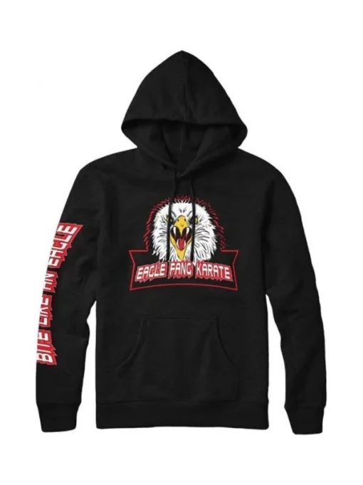 Men’s Black Eagle Fang Karate Hoodie