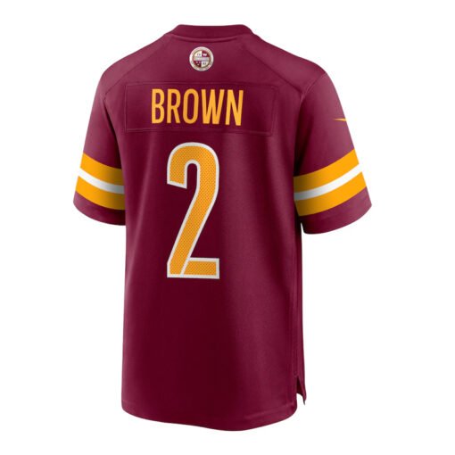 Men's Nike Dyami Brown Burgundy Commanders Game Jersey - Image 3