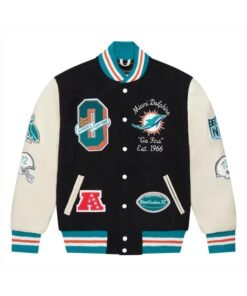 Miami Dolphins Varsity Jacket