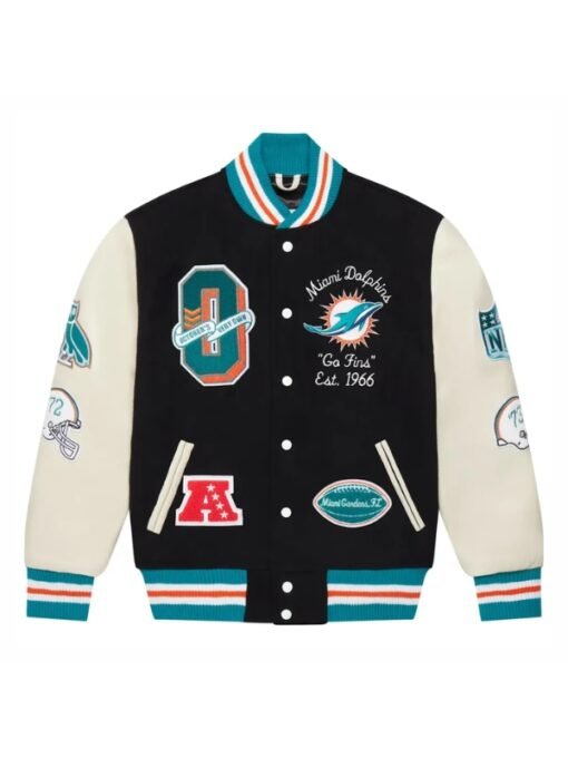 Miami Dolphins Varsity Jacket