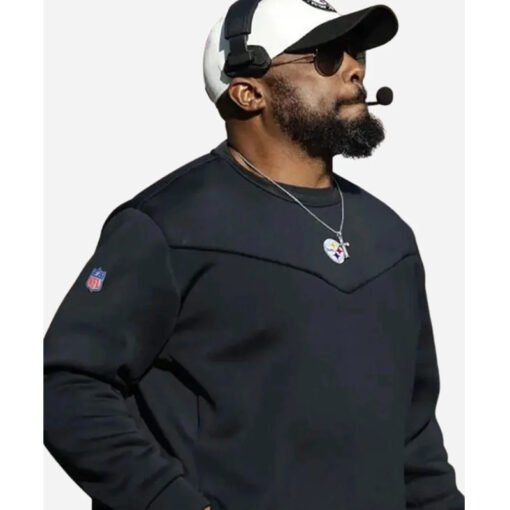 Mike Tomlin Steelers Pullover Sweatshirt - Image 2