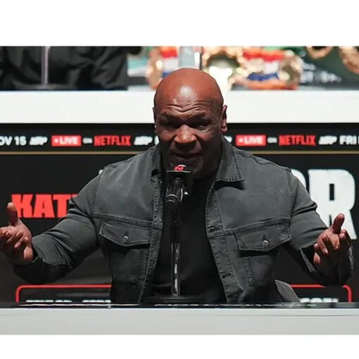 Mike Tyson Grey Jacket - Image 3
