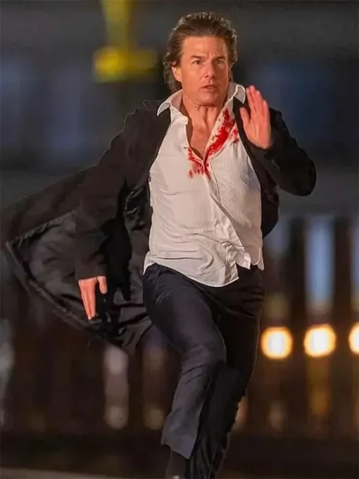 Tom Cruise Mission Impossible 8 Black Coat - Image 2